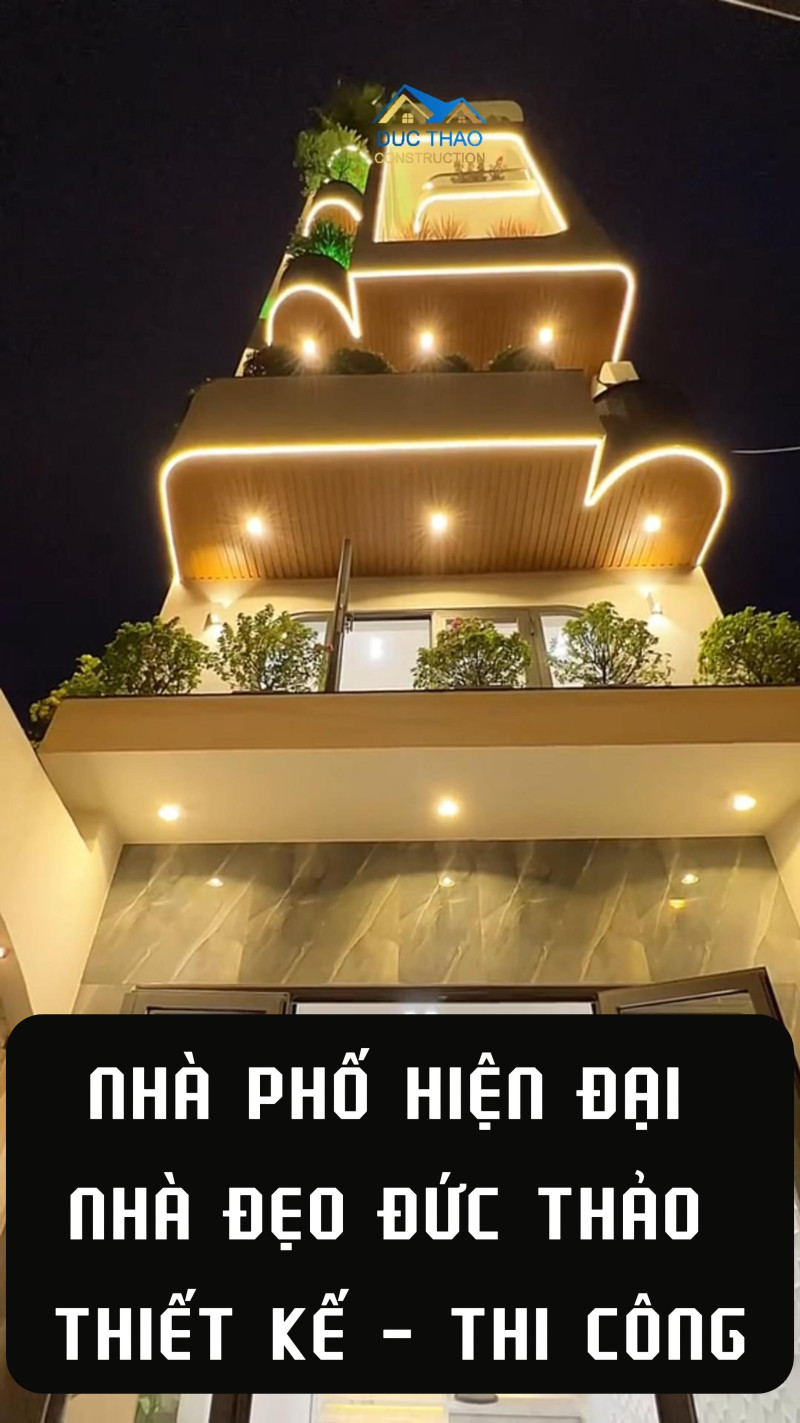 Bàn Giao Công Trình Nhà Phố Hiện Đại 